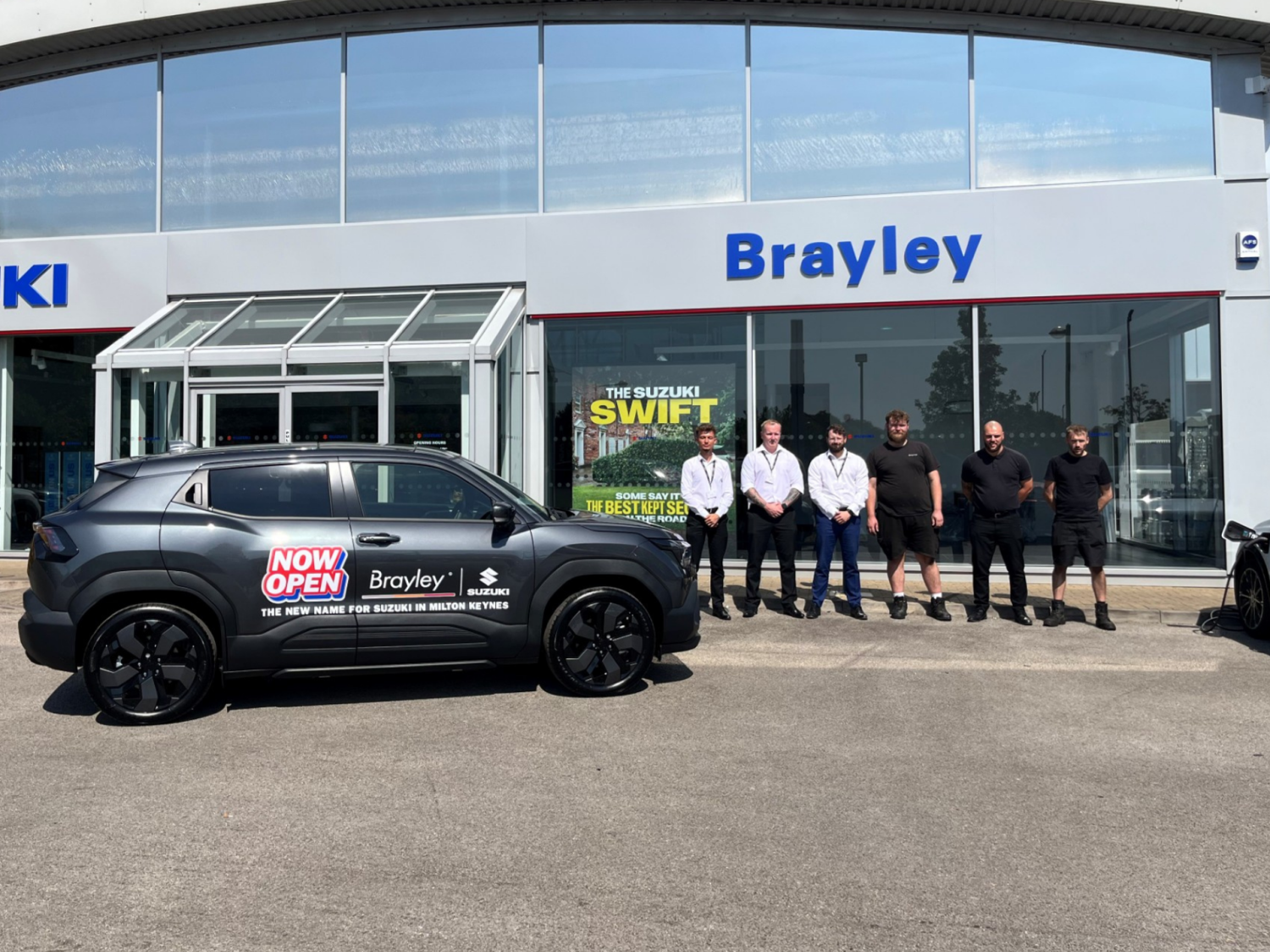 Suzuki strengthens dealer network with Brayleys Cars Ltd appointment in Thurrock and Milton Keynes