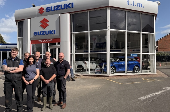 Suzuki expands East Midlands network with T.I.M. UK Motors appointment