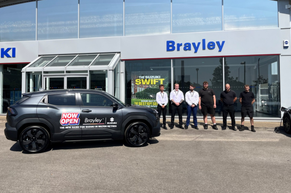 Suzuki strengthens dealer network with Brayleys Cars Ltd appointment in Thurrock and Milton Keynes